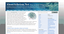 Desktop Screenshot of aboutatheism.net